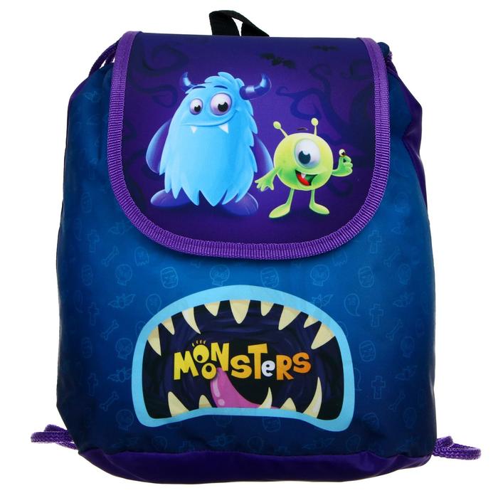 Рюкзак детский Calligrata СР-04 29х21,5х13,5 мал мяг. спинка «Монстры», син/фиол/гол/зел
Рюкзак детский Calligrata СР-04 29х21,5х13,5 мал мяг. спинка «Монстры», син/фиол/гол/зел