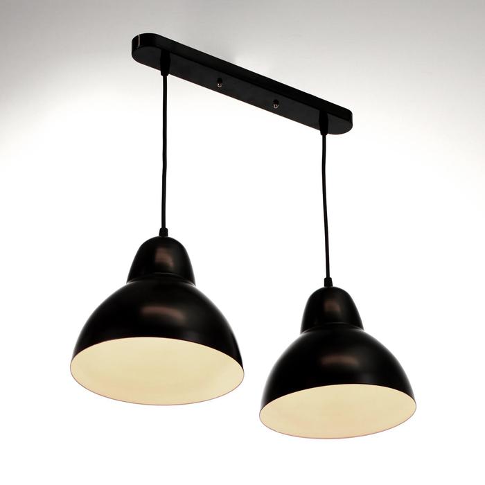 Светильник 2019/2, 2х40Вт Е27, цвет чёрный
Светильник 2019/2, 2х40Вт Е27, цвет чёрный