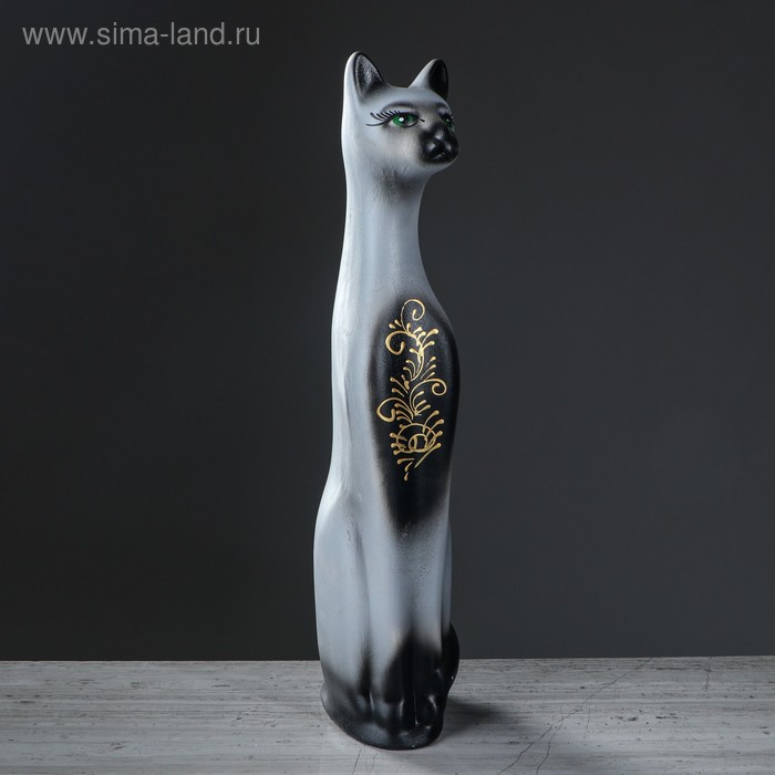 Копилка "Кот", акрил, серая, 48 см
Копилка "Кот", акрил, серая, 48 см