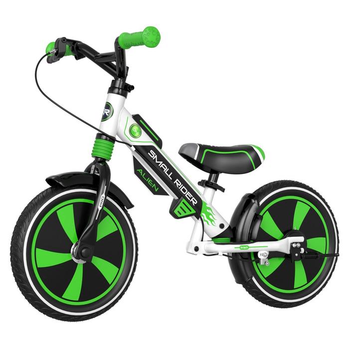 фото Беговел 12' small rider roadster pro air, цвет зеленый, 2021