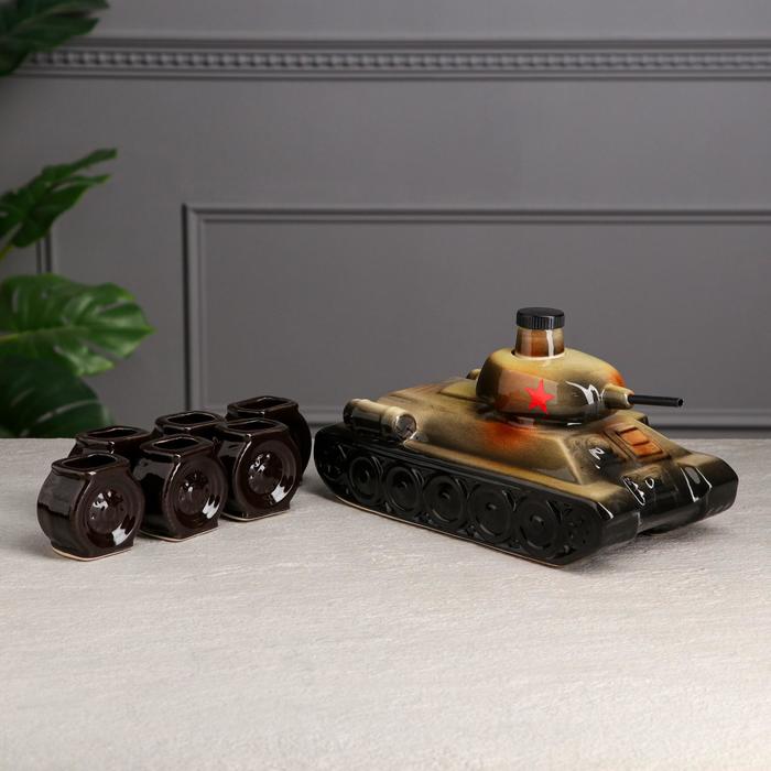 Набор для напитков "Танк", 7 предметов, 1/0.05 л, микс
Набор для напитков "Танк", 7 предметов, 1/0.05 л, микс