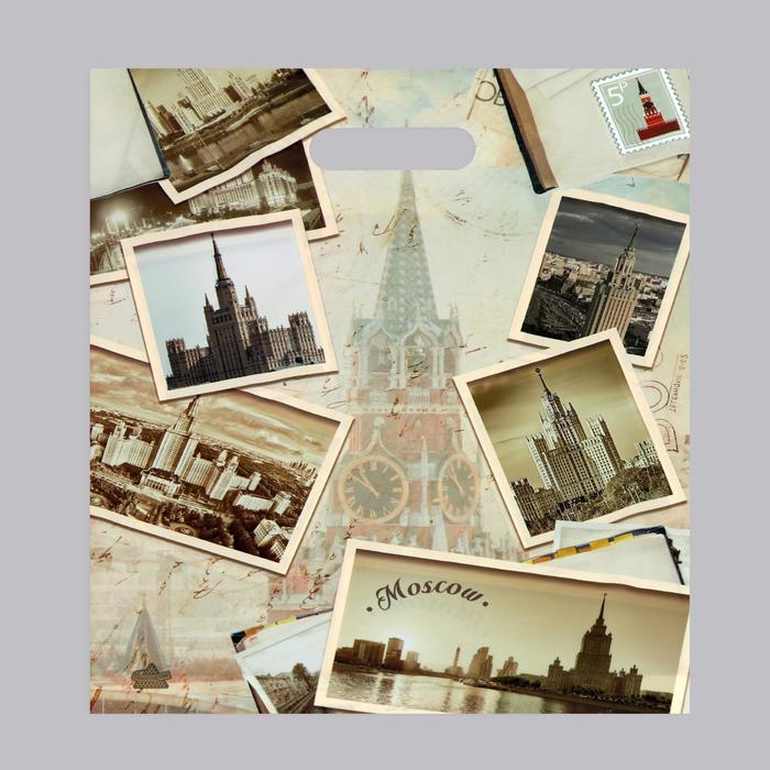 Пакет "Ретро Москва", полиэтиленовый с вырубной ручкой, 31х40 см, 60 мкм 
Пакет "Ретро Москва", полиэтиленовый с вырубной ручкой, 31х40 см, 60 мкм