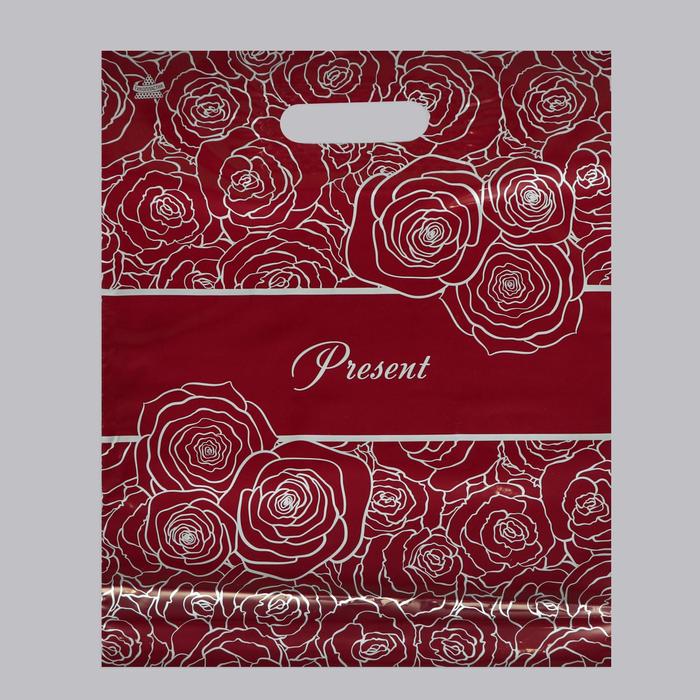 Пакет "Бордо презент", полиэтиленовый с вырубной ручкой, 60 мкм 31 х 40 см
Пакет "Бордо презент", полиэтиленовый с вырубной ручкой, 60 мкм 31 х 40 см