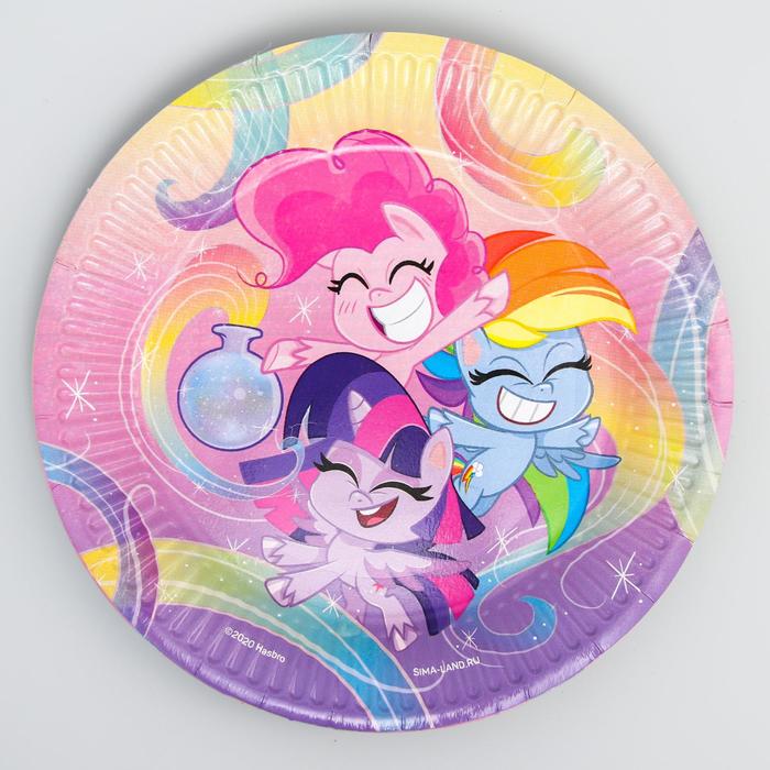 Тарелка бумажная "С Днем Рождения", Little Pony
Тарелка бумажная "С Днем Рождения", Little Pony
