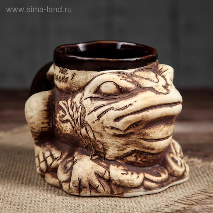 Кружка "Жаба", 0.5 л
Кружка "Жаба", 0.5 л