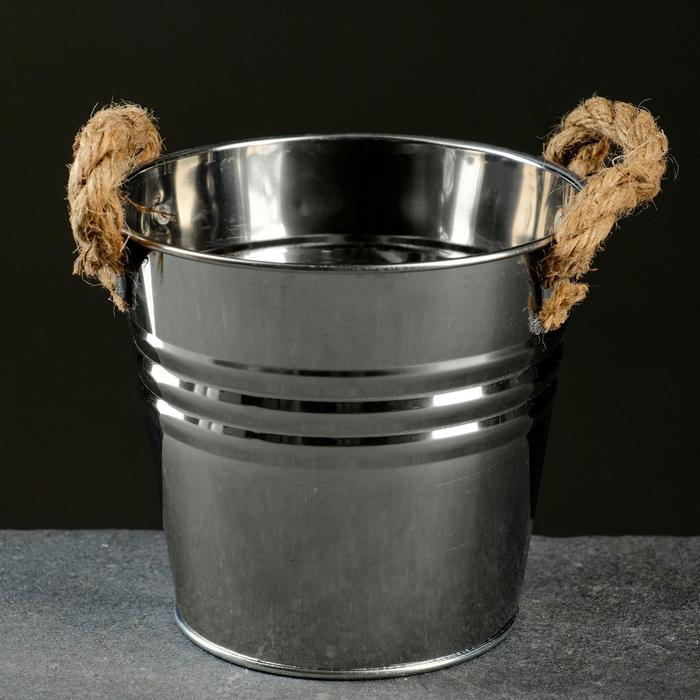 Кашпо металлическое "Ведерко" высокое13*9,5*12см
Кашпо металлическое "Ведерко" высокое13*9,5*12см