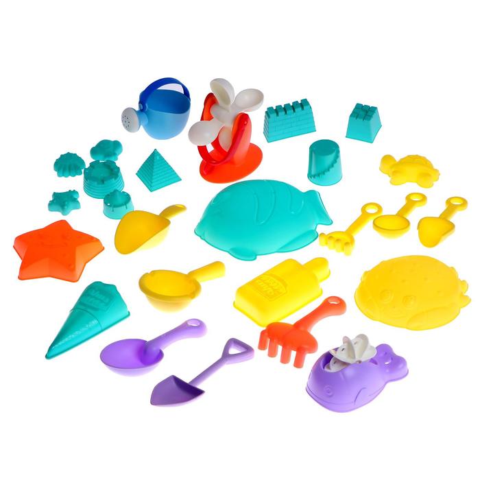 Песочный набор «Пляжный рай», 26 предметов
Песочный набор «Пляжный рай», 26 предметов