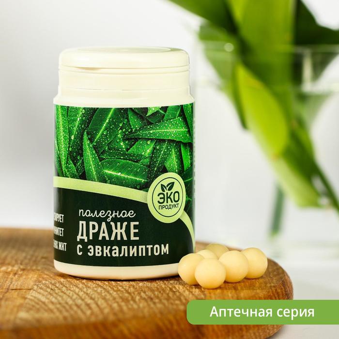 Полезное драже «Доброе здоровье», вкус: эвкалипт, 60 г.
Полезное драже «Доброе здоровье», вкус: эвкалипт, 60 г.