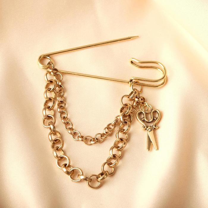 Булавка с подвесками "Парикмахер", 6,5см, цвет чернёное золото
Булавка с подвесками "Парикмахер", 6,5см, цвет чернёное золото