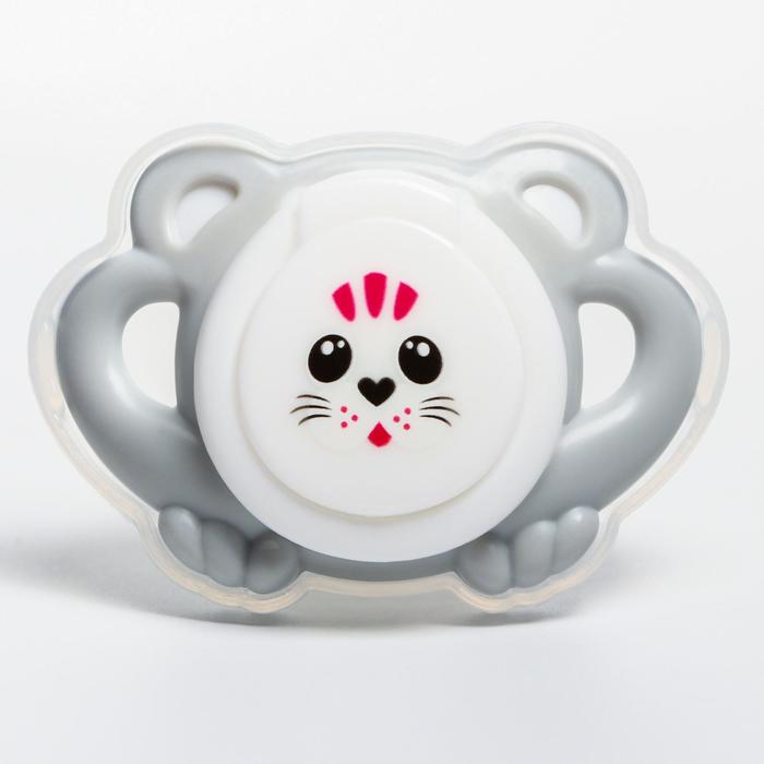 Соска-пустышка с колпачком, Kitty, от 0 мес., цвет МИКС
Соска-пустышка с колпачком, Kitty, от 0 мес., цвет МИКС