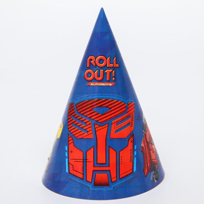 Колпак бумажный "С Днем Рождения!", Трансформеры
Колпак бумажный "С Днем Рождения!", Трансформеры