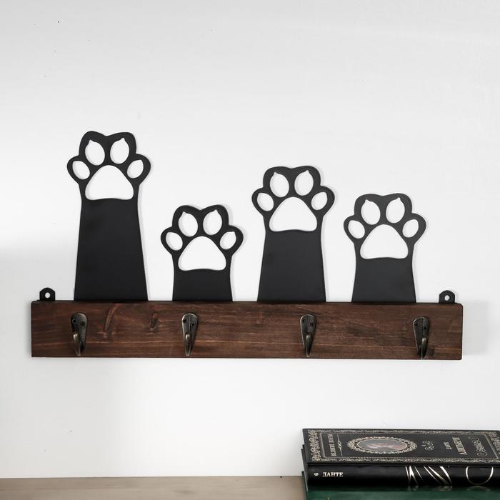 Крючки декоративные металл "Лапки" 20х40х5 см 
Крючки декоративные металл "Лапки" 20х40х5 см