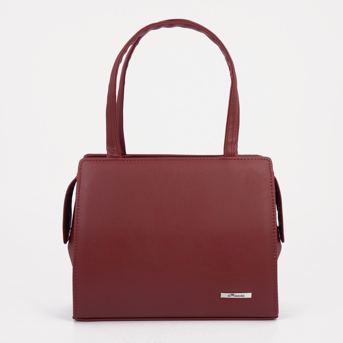 Сумка-тоут на молнии, наружный карман, регулируемый ремень, цвет бордовый
Сумка-тоут на молнии, наружный карман, регулируемый ремень, цвет бордовый