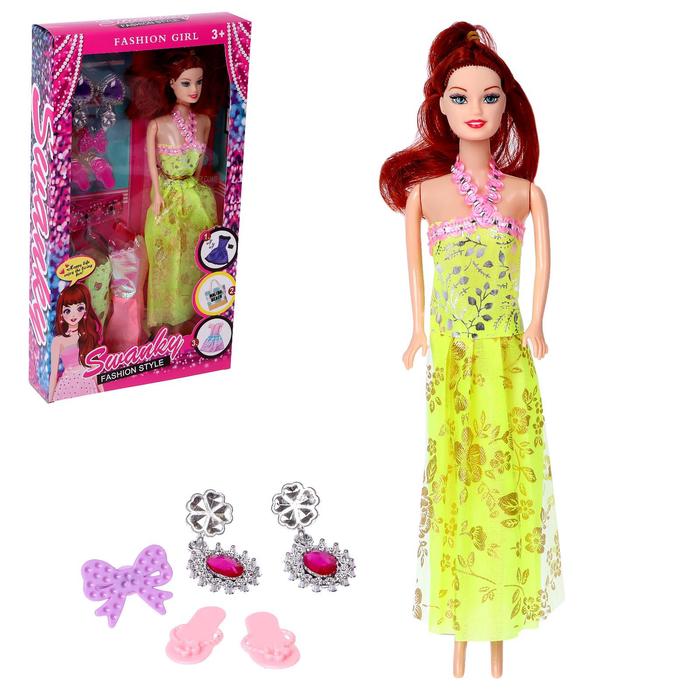 Кукла-модель «Карина» с набором платьев и аксессуарами, МИКС
Кукла-модель «Карина» с набором платьев и аксессуарами, МИКС