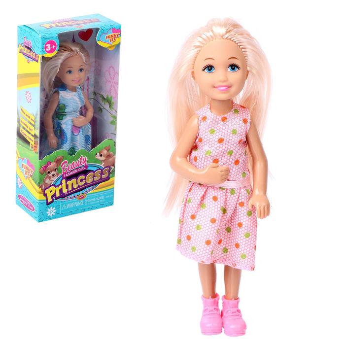 Кукла малышка «Алина» в платье, МИКС
Кукла малышка «Алина» в платье, МИКС