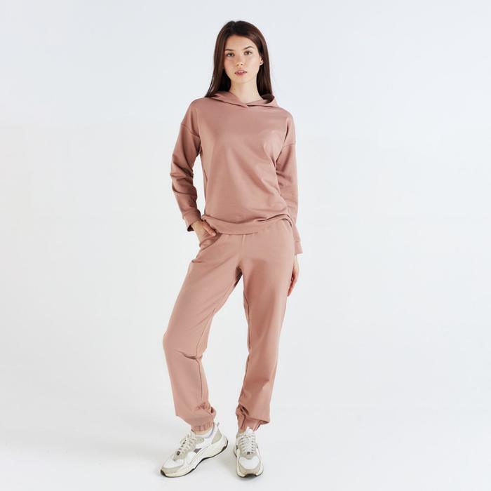 Костюм женский (худи, брюки) MINAKU: Casual Collection цвет бежевый, размер 42
Костюм женский (худи, брюки) MINAKU: Casual Collection цвет бежевый, размер 42