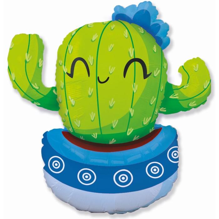 Шар фольгированный 36" «Кактус в голубом кашпо», фигура
Шар фольгированный 36" «Кактус в голубом кашпо», фигура