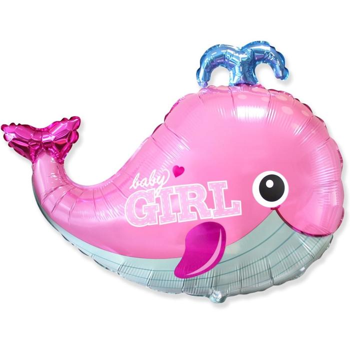 Шар фольгированный 34" «Кит», BABY GIRL, фигура, цвет розовый
Шар фольгированный 34" «Кит», BABY GIRL, фигура, цвет розовый