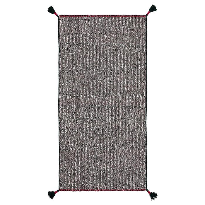 Ковер безворсовый КУКСЕБИ, 75x150 см, чёрный/белый
Ковер безворсовый КУКСЕБИ, 75x150 см, чёрный/белый