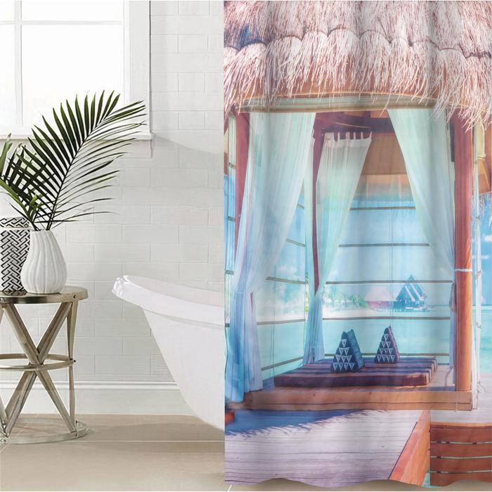 Штора для ванной комнаты «Морской уголок», 145×180 см, оксфорд
Штора для ванной комнаты «Морской уголок», 145×180 см, оксфорд
