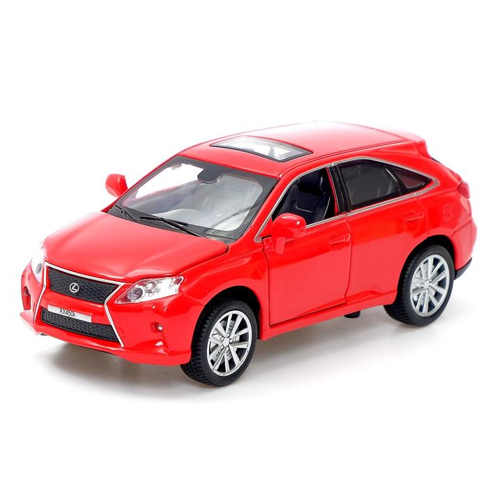 Машина металлическая Lexus RX450, открываются двери, капот, багажник, инерция, цвет красный
Машина металлическая Lexus RX450, открываются двери, капот, багажник, инерция, цвет красный