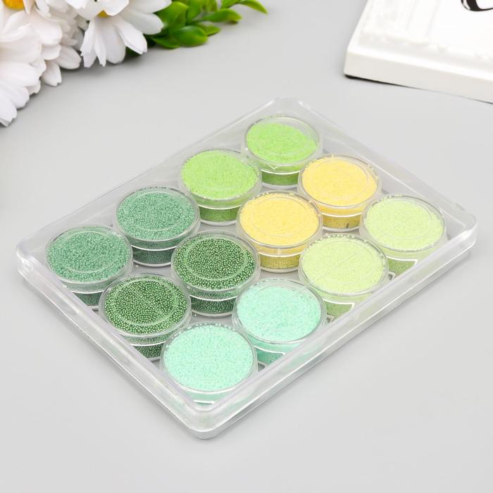 Микробисер стекло "Оттенки зелёного" МИКС 1 баночка=10 гр=1 набор
Микробисер стекло "Оттенки зелёного" МИКС 1 баночка=10 гр=1 набор