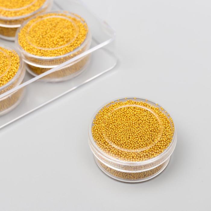 Микробисер стекло "Золотой" набор 10 гр
Микробисер стекло "Золотой" набор 10 гр