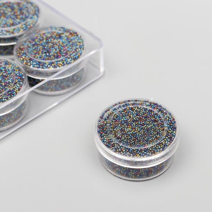 Микробисер стекло "Чёрный разноцветный" набор 10 гр
Микробисер стекло "Чёрный разноцветный" набор 10 гр