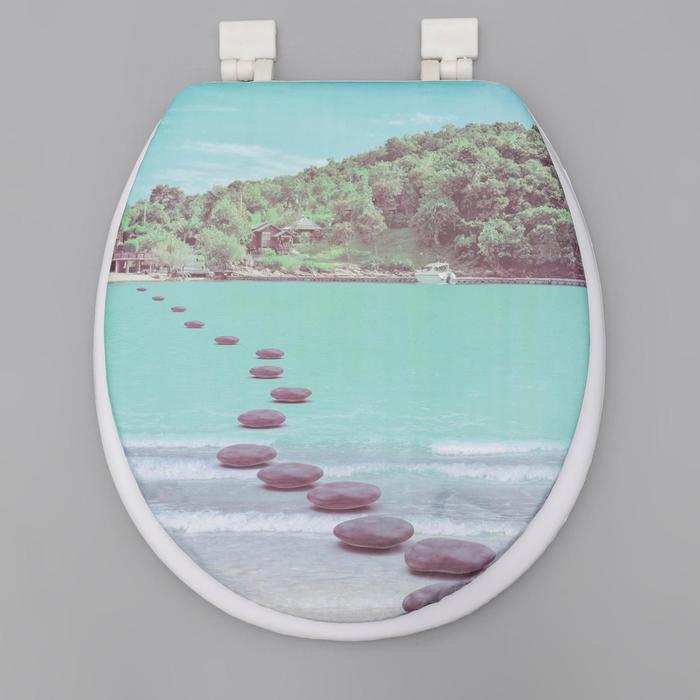 Сиденье для унитаза с крышкой «Дорога к счастью», 40×37 см
Сиденье для унитаза с крышкой «Дорога к счастью», 40×37 см