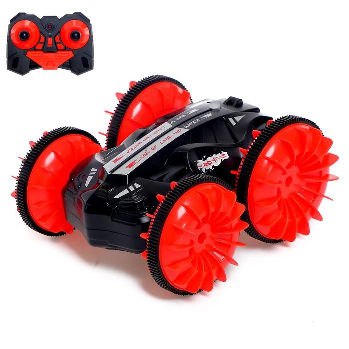 Машина-перевёртыш радиоуправляемая «Амфибия», 4WD, плавает по воде, МИКС
Машина-перевёртыш радиоуправляемая «Амфибия», 4WD, плавает по воде, МИКС