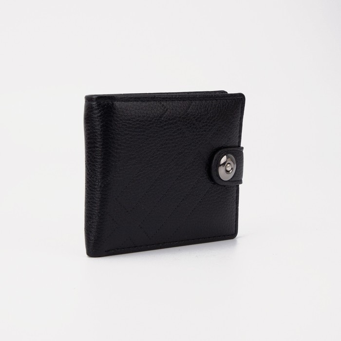 Портмоне на магните, для купюр, для карт, для монет, цвет чёрный
Портмоне на магните, для купюр, для карт, для монет, цвет чёрный