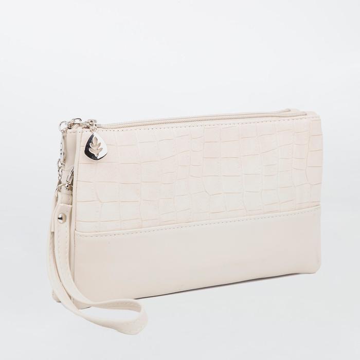 Сумка жен 24*2,5*14,5 см, 2 отд, 1 карман, длин.ремень, св-бежевый 
Сумка жен 24*2,5*14,5 см, 2 отд, 1 карман, длин.ремень, св-бежевый