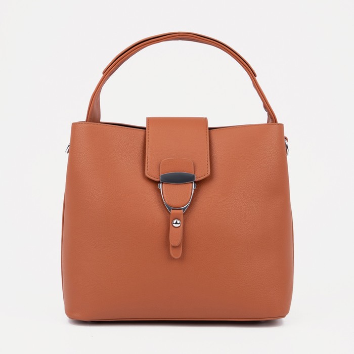 Сумка-тоут на молнии, цвет рыжий
Сумка-тоут на молнии, цвет рыжий