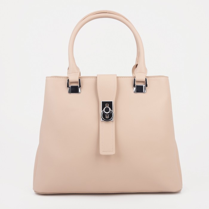 Сумка-тоут на молнии, цвет бежевый
Сумка-тоут на молнии, цвет бежевый