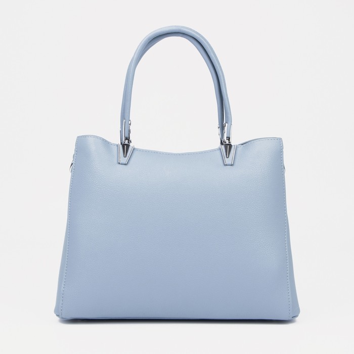 Сумка-тоут на молнии, цвет голубой
Сумка-тоут на молнии, цвет голубой