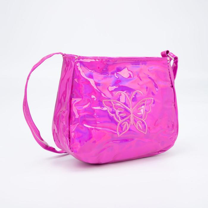 Сумка детская, отдел на молнии, регулируемый ремень, цвет малиновый, «Бабочка»
Сумка детская, отдел на молнии, регулируемый ремень, цвет малиновый, «Бабочка»