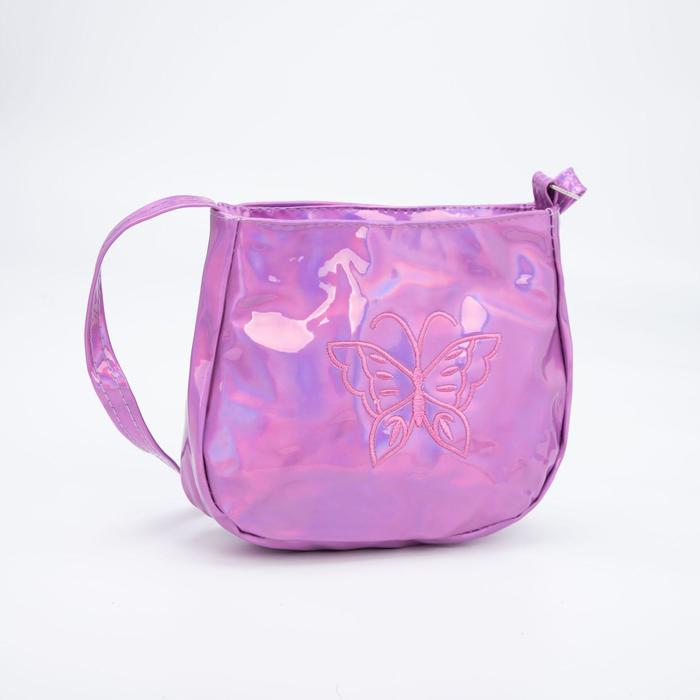 Сумка детская, отдел на молнии, регулируемый ремень, цвет сиреневый, «Бабочка»
Сумка детская, отдел на молнии, регулируемый ремень, цвет сиреневый, «Бабочка»