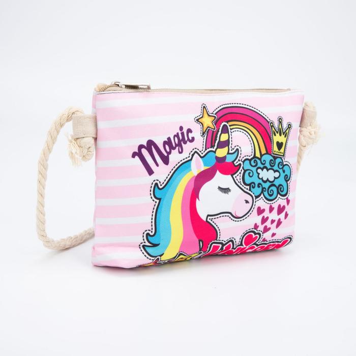 Сумка дет Единорог L-б/н, 20*4*17, отд на молнии, дл шнур
Сумка дет Единорог L-б/н, 20*4*17, отд на молнии, дл шнур