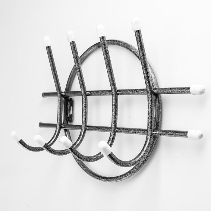 фото Вешалка металлическая "крючок" малая, 40х27см