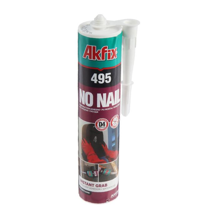 Жидкие гвозди Akfix 495, полиуретановые, 290 мл
Жидкие гвозди Akfix 495, полиуретановые, 290 мл