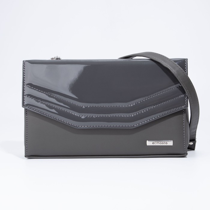 Сумка-мессенджер на магните, цвет серый
Сумка-мессенджер на магните, цвет серый
