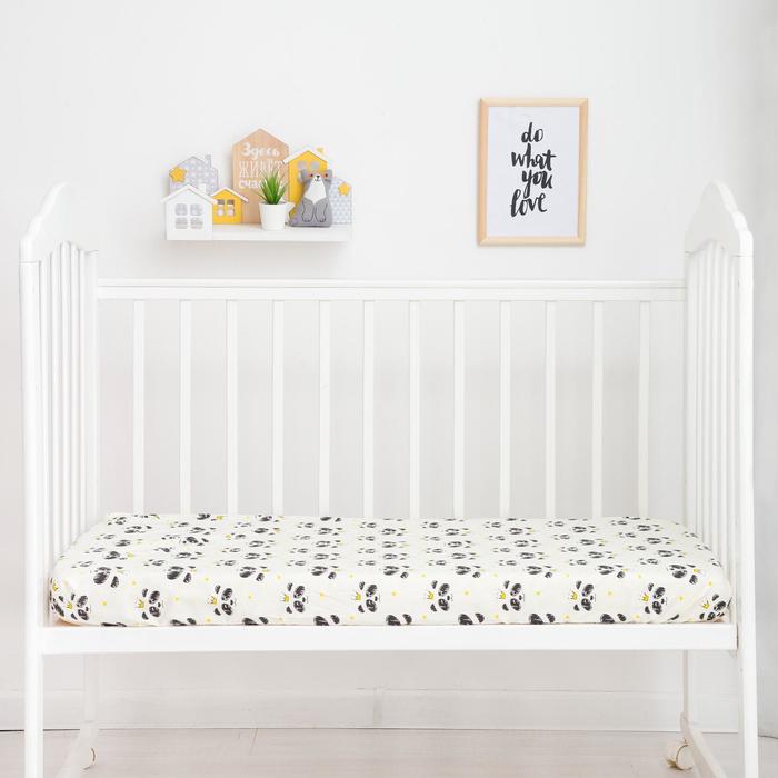 Простыня на резинке "LoveLife" Милые панды 60*120+20 см, 100 % хлопок, сатин
Простыня на резинке "LoveLife" Милые панды 60*120+20 см, 100 % хлопок, сатин