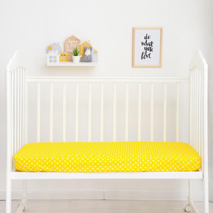 Простыня на резинке LoveLife Yelow stars 60*120+20 см, 100% хлопок, сатин
Простыня на резинке LoveLife Yelow stars 60*120+20 см, 100% хлопок, сатин