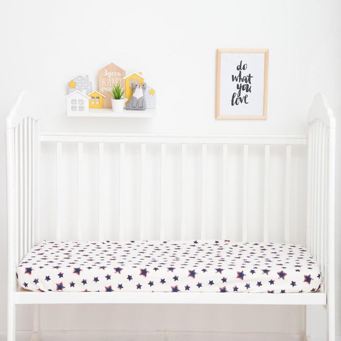 Простыня на резинке "LoveLife" Blue stars 60*120+20 см, 100 % хлопок, сатин
Простыня на резинке "LoveLife" Blue stars 60*120+20 см, 100 % хлопок, сатин