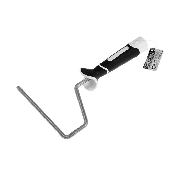 Ручка для валика DECOR, оцинкованная, двухкомпонентная рукоятка, 180 мм
Ручка для валика DECOR, оцинкованная, двухкомпонентная рукоятка, 180 мм