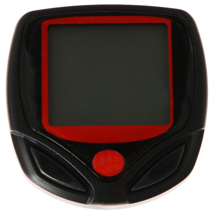 Велокомпьютер проводной, 14 функций, цвет черный JY-129
Велокомпьютер проводной, 14 функций, цвет черный JY-129