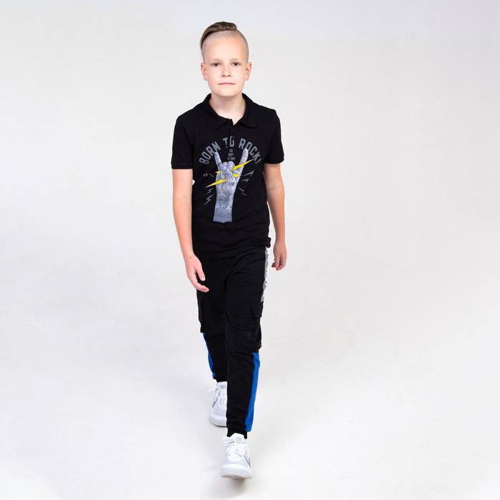 Брюки для мальчика, цвет чёрный, рост 146 см
Брюки для мальчика, цвет чёрный, рост 146 см