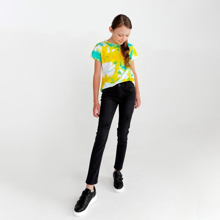 Брюки для девочки, цвет черный, рост 128 см
Брюки для девочки, цвет черный, рост 128 см