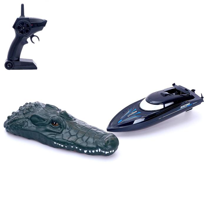 Катер радиоуправляемый «Крокодил», 2 в 1, работает от аккумулятора
Катер радиоуправляемый «Крокодил», 2 в 1, работает от аккумулятора