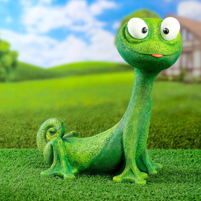 Садовая фигура "Ящерка Кузятница" 24х20х30см
Садовая фигура "Ящерка Кузятница" 24х20х30см